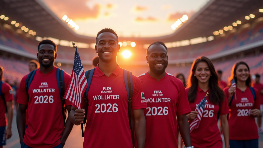 FIFA volunteers attending orientation and training session